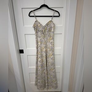 Sweet Lemon Floral Maxi Dress size S